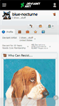 Mobile Screenshot of blue-nocturne.deviantart.com