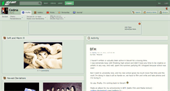 Desktop Screenshot of cedma.deviantart.com