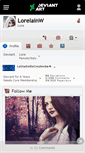 Mobile Screenshot of lorelainw.deviantart.com