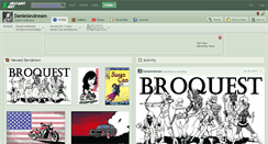 Desktop Screenshot of danielandresen.deviantart.com