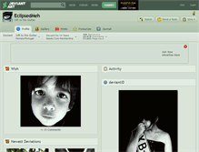 Tablet Screenshot of eclipsedmeh.deviantart.com
