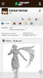 Mobile Screenshot of kekkai-genkai.deviantart.com