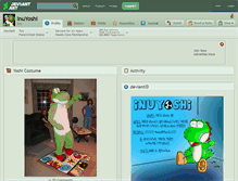 Tablet Screenshot of inuyoshi.deviantart.com