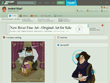 Tablet Screenshot of andrei-sitari.deviantart.com