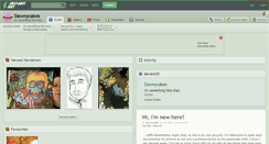 Desktop Screenshot of dawnycakes.deviantart.com