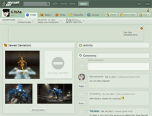 Tablet Screenshot of g3isha.deviantart.com