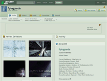 Tablet Screenshot of flyingpanda.deviantart.com