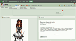 Desktop Screenshot of juwille.deviantart.com