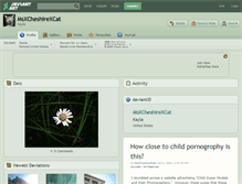 Tablet Screenshot of msxcheshirexcat.deviantart.com