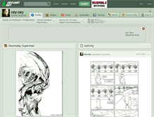 Tablet Screenshot of cey-cey.deviantart.com