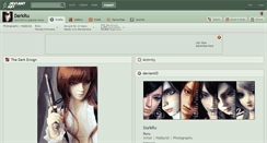 Desktop Screenshot of darkru.deviantart.com