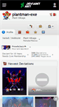 Mobile Screenshot of plantman-exe.deviantart.com