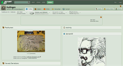 Desktop Screenshot of hullingen.deviantart.com
