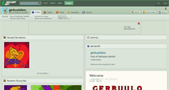 Desktop Screenshot of gerbuulofans.deviantart.com