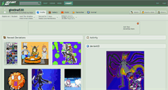 Desktop Screenshot of giratina530.deviantart.com