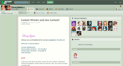 Desktop Screenshot of disneybabes.deviantart.com