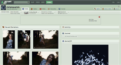 Desktop Screenshot of chrismaverick.deviantart.com