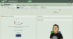 Desktop Screenshot of guitarcraze.deviantart.com