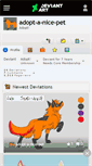 Mobile Screenshot of adopt-a-nice-pet.deviantart.com