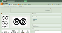 Desktop Screenshot of dunedrd.deviantart.com