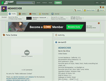 Tablet Screenshot of memnoch08.deviantart.com