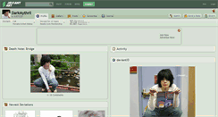 Desktop Screenshot of darkmythril.deviantart.com