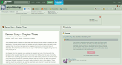 Desktop Screenshot of amywhitewings.deviantart.com