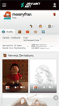 Mobile Screenshot of moonyfran.deviantart.com