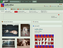 Tablet Screenshot of muffin-niffum.deviantart.com