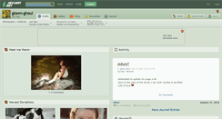 Desktop Screenshot of gloom-ghoul.deviantart.com