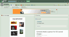 Desktop Screenshot of carmania.deviantart.com