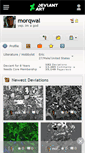 Mobile Screenshot of morqwal.deviantart.com