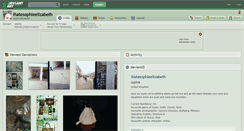 Desktop Screenshot of ihatesophieelizabeth.deviantart.com