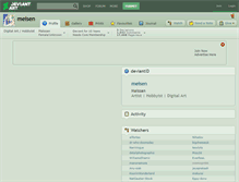 Tablet Screenshot of meisen.deviantart.com
