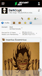 Mobile Screenshot of darkcrypt.deviantart.com