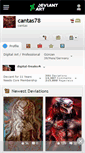 Mobile Screenshot of cantas78.deviantart.com