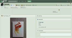 Desktop Screenshot of enigmagic.deviantart.com