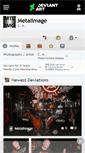 Mobile Screenshot of metalimage.deviantart.com