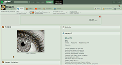 Desktop Screenshot of efra270.deviantart.com