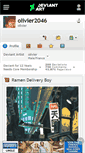 Mobile Screenshot of olivier2046.deviantart.com