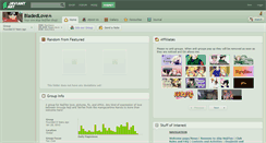 Desktop Screenshot of bladedlove.deviantart.com