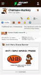 Mobile Screenshot of chainsaw-munkey.deviantart.com