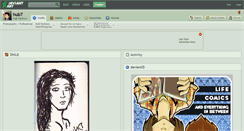 Desktop Screenshot of hub7.deviantart.com