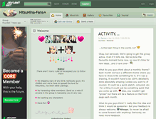 Tablet Screenshot of hitsuhina-fans.deviantart.com