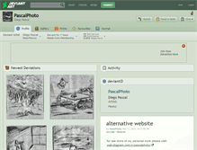 Tablet Screenshot of pascalphoto.deviantart.com