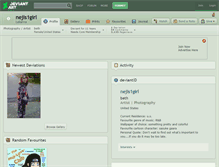 Tablet Screenshot of nejis1girl.deviantart.com