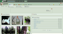 Desktop Screenshot of nekobritt.deviantart.com
