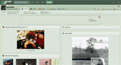 Desktop Screenshot of kevjohn.deviantart.com