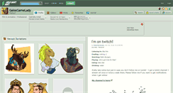 Desktop Screenshot of galoogamelady.deviantart.com