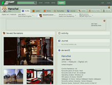 Tablet Screenshot of haruchai.deviantart.com
